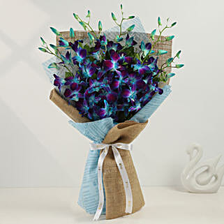 Gleaming Love Orchids Bouquet-picture-22