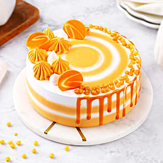 Golden Glow Eggless Butterscotch Cake Half Kg-picture-26