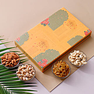 Golden Orange Dry Fruits Box-picture-16