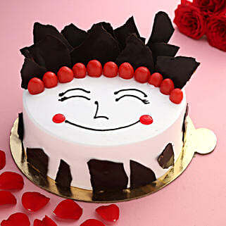 Happiness Loaded Black Forest Cake Half Kg-image-21