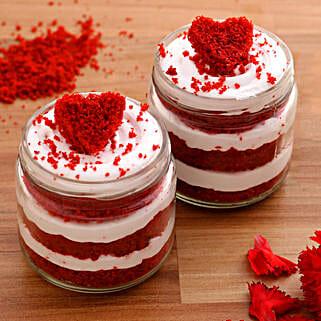 Heart Red Velvet Cake Jar Set of 2-image-38