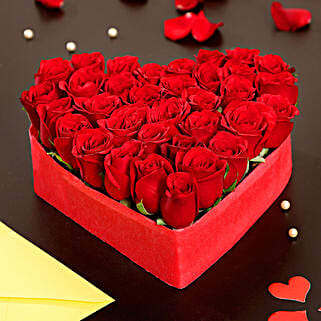 Heart Roses Arrangement-picture-17