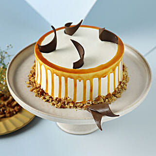 Heavenly Caramel Walnut Cake Half Kg-image-11