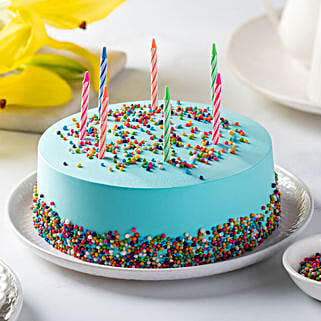 Heavenly Vanilla Cream Cake Half Kg-picture-21