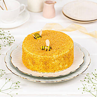 Honey Bee Butterscotch Cake Half Kg-picture-24