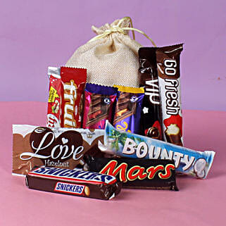 Imported Chocolates Jute Bag-picture-34
