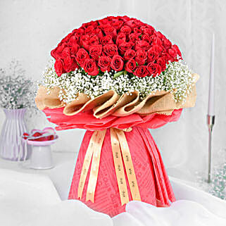 Joyful N Loved Roses Bouquet-picture-28