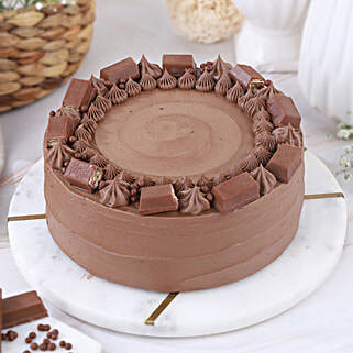 Kit Kat Crunch Cream Cake Half Kg-image-28