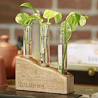 Lazy Gardener Mango Wood Planter-image-26