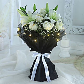 Light of Your Life Rose Bouquet