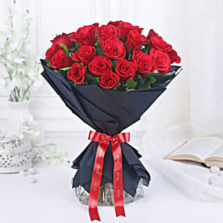 Love Forever Red Rose Bouquet