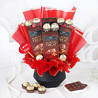 Love You Sweetheart Chocolatey Arrangement-picture-31