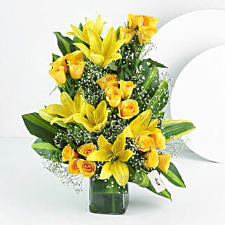 Magical Sunrise Floral Vase-picture-29