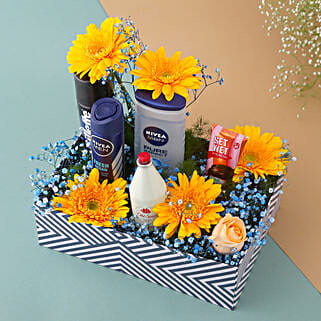 Men Gift Set N Flowers Tray-picture-20