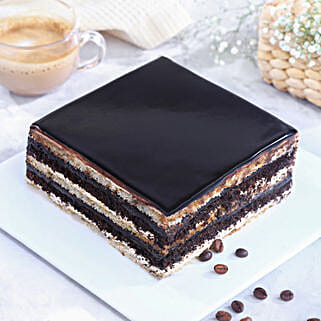 Mocha Swirl Delight Eggless Cake Half Kg