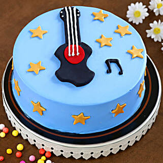 Musical Theme Chocolate Cake 1 Kg-image-43
