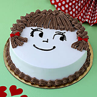 My Cute Love Chocolate Cake Half Kg-picture-38