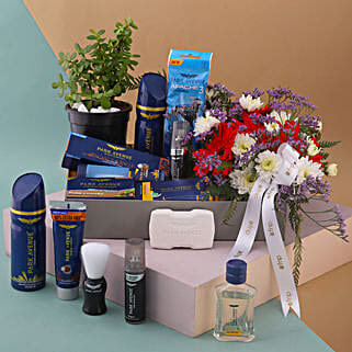 Park Avenue Grooming Kit N Jade Plant Hamper-picture-20