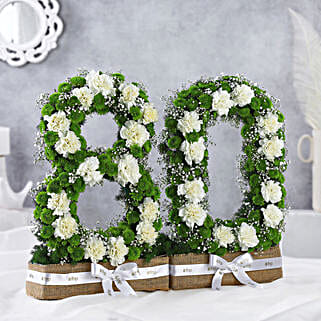 Personalised Carnation Lovely Arrangement-picture-22