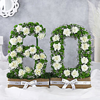 Personalised Celebratory Carnation Gift Arrangement-picture-23