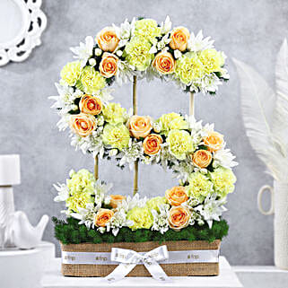 Personalised Sunshine Roses Arrangement-picture-31