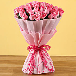 Poetic Pink Roses Bouquet-picture-44