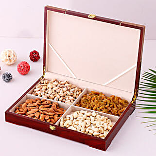 Premium Wooden Dryfruits Box 800 gms-picture-25