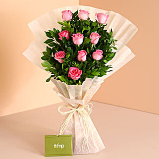 Pretty In Pastel Roses Bouquet-picture-12