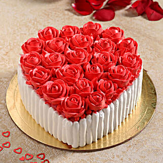 Pretty Roses Black Forest Cake Half Kg-picture-25