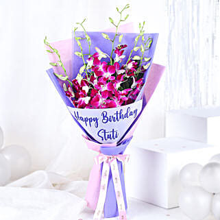 Purple Orchid Personalised Wish-picture-34
