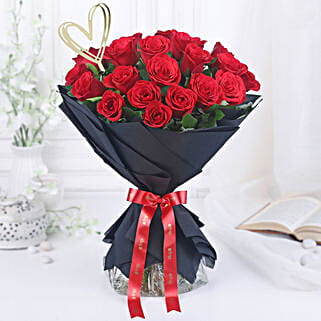 Radiant Love Standing Rose Bouquet-picture-22