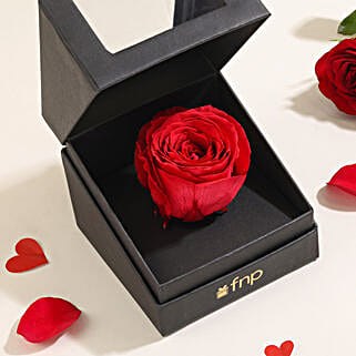 Red Forever Rose Gift Box
