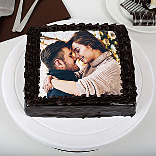 Rich Chocolate Photo Cake Half Kg-picture-17
