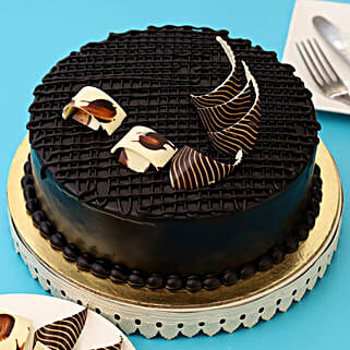 Rich Chocolate Splash Cake Half kg-image-11