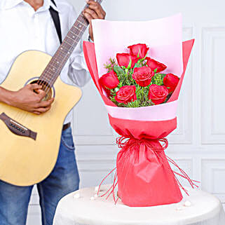 Romantic Rose Wishes With Guitarist 10 to 15 Min-picture-40