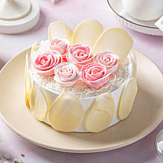 Rosy White Forest Cake Half Kg-image-48