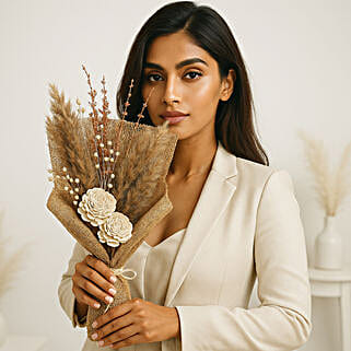 Rustic Dry Flower Arrangement-picture-38