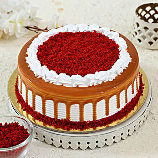 Scrumptious Red Velvet Cake Half Kg-image-37