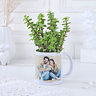 Sentimental Jade With Mug Arrangement-picture-28