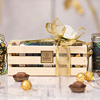 Special Pine Wood Box Gift Hamper-image-42