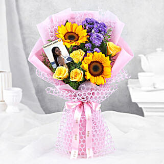 Sunflower Bliss N Personalised Love-picture-35