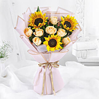 Sunflower Serenity Bouquet-picture-36