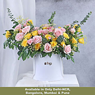 Sunny Cascade of Roses and Carnations-picture-17