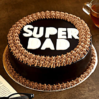 Super Dad Chocolate Cake Half Kg-picture-10