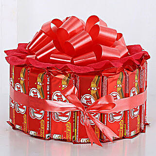 Sweet KitKat Bouquet vase-image-40