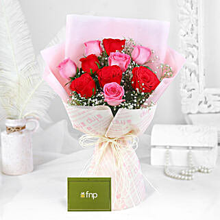 Sweet Shy Roses Bouquet