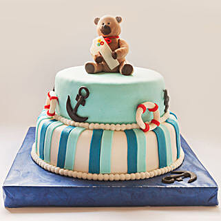 Teddy Bear 2 Tier Truffle Cake 15 Kg-picture-32