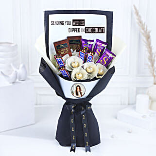 Tempting Chocolate Bar Bouquet-picture-17