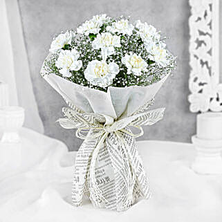 True Beauty Carnations Bouquet-picture-16
