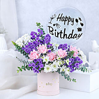 Wonderland Birthday Floral Box
